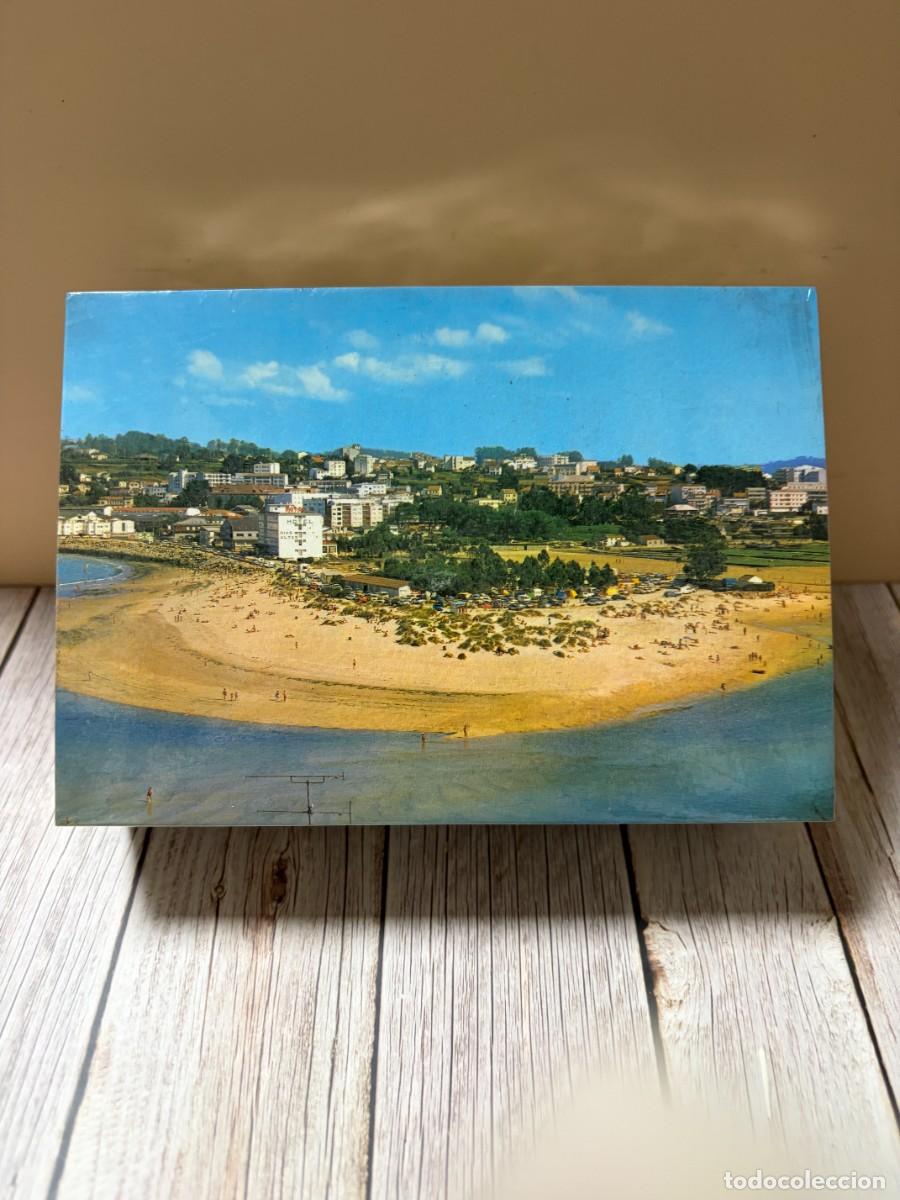 Postales: COMERCIANTES. ARRIBAS. ANTIGUAS. PAQUETE DE 100. NUEVAS. N&ordm; 239.- LA CORU&Ntilde;A. PLAYA DE SANTA CRISTINA