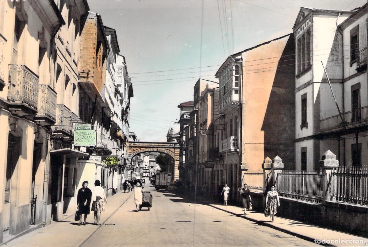 Postales: Postal de la Calle Obispo Aguirre en Lugo, Galicia
