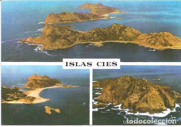 Postales: [POSTAL] Islas C&eacute;s. R&iacute;a de Vigo (Pontevedra)(sin circular)