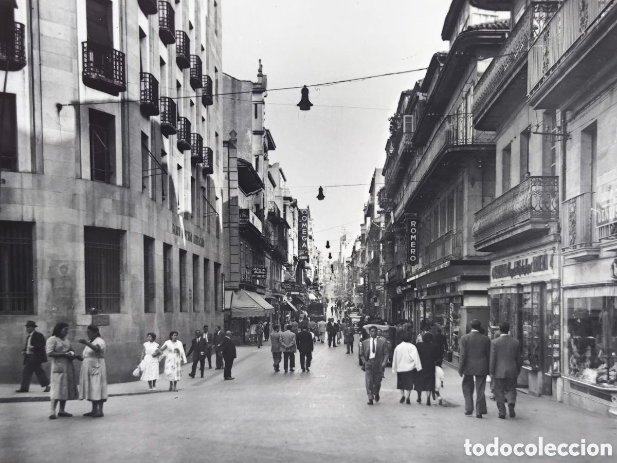 Postales: VIGO R&Uacute;A PR&Iacute;NCIPE POSTAL FOTOGR&Aacute;FICA ANIMADA ED. ARTIGOT PONTEVEDRA C. 1955
