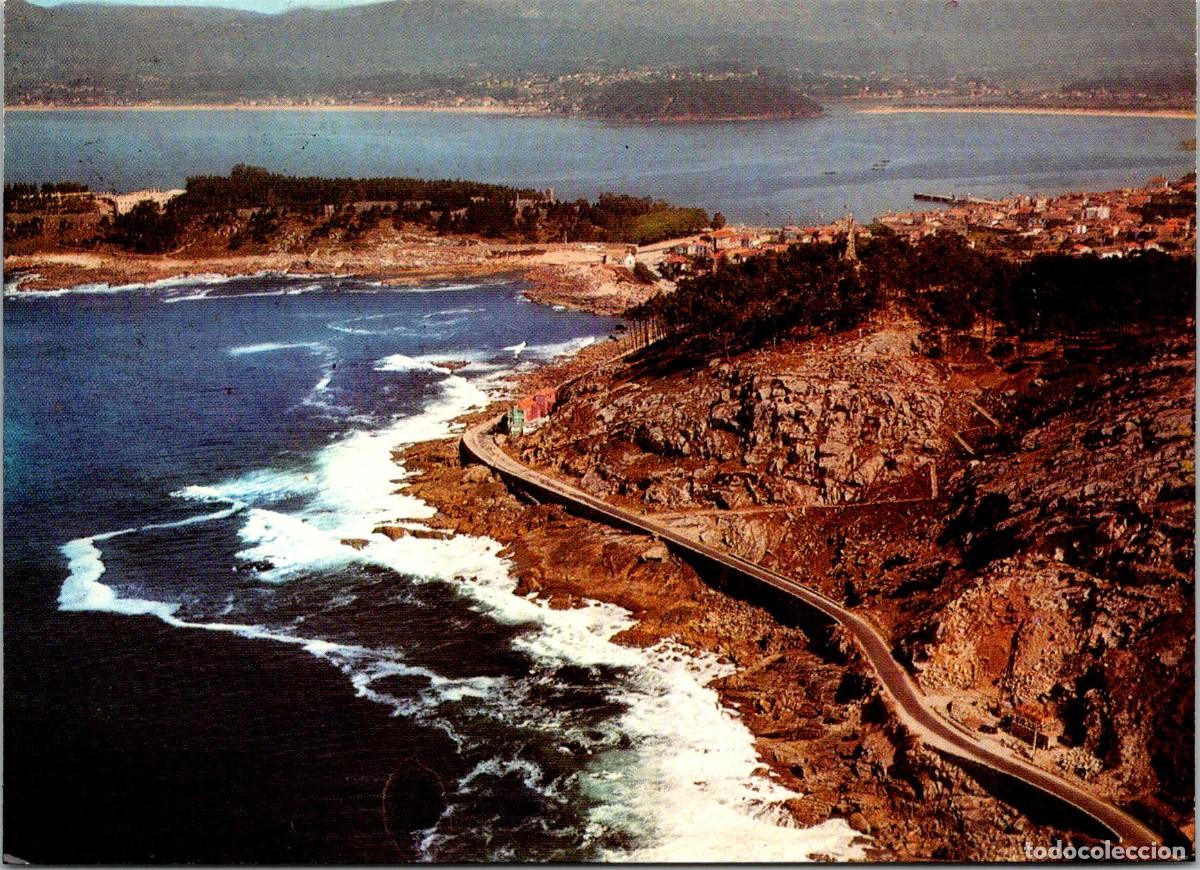 Postales: Vigo-Bayona - A&eacute;rea - Rompeolas - La Regi&oacute;n 35 - 146x105mm