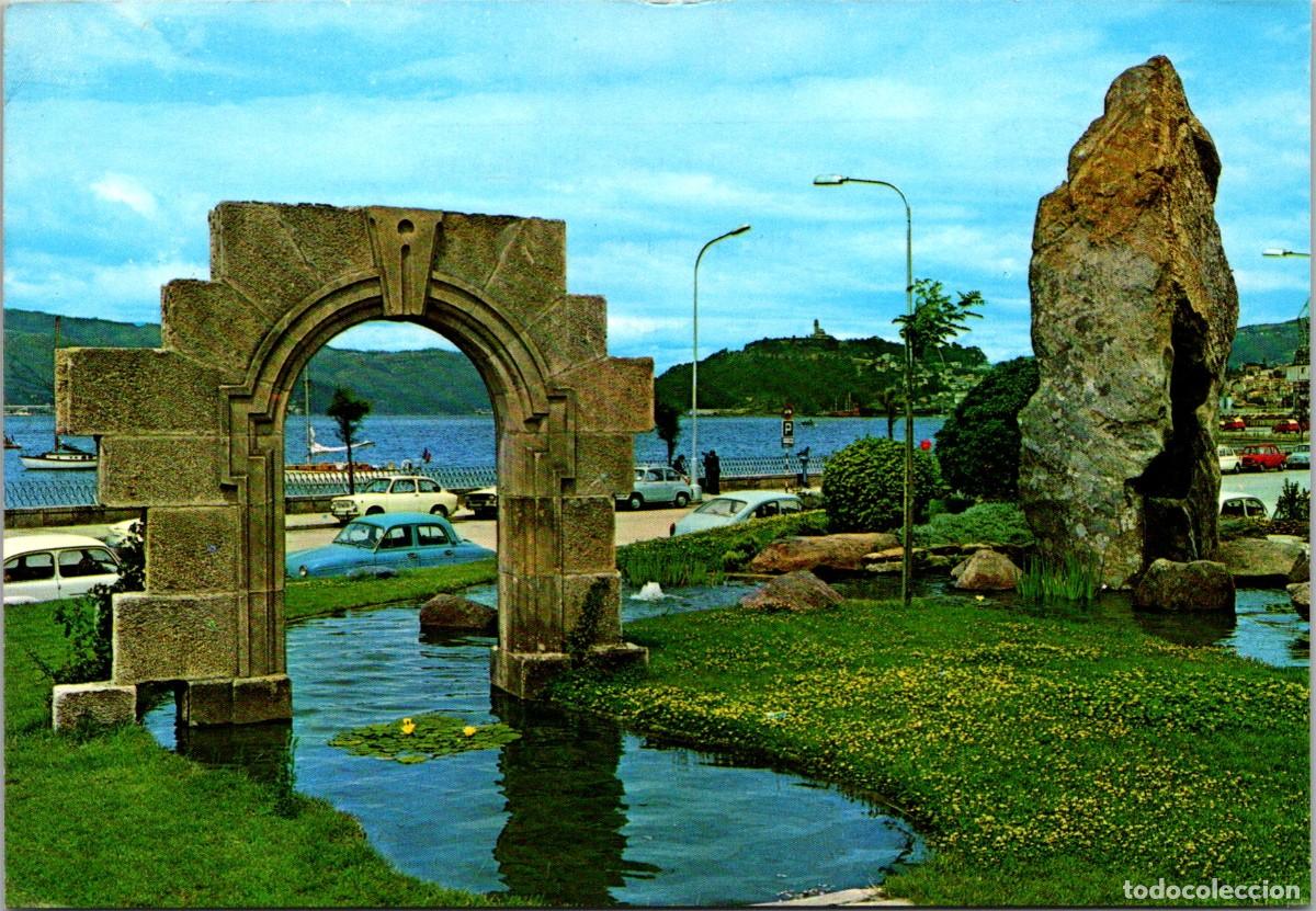 Postales: Vigo - Estanque y Jardines de Elduayen - Arribas 144 - 149x103mm