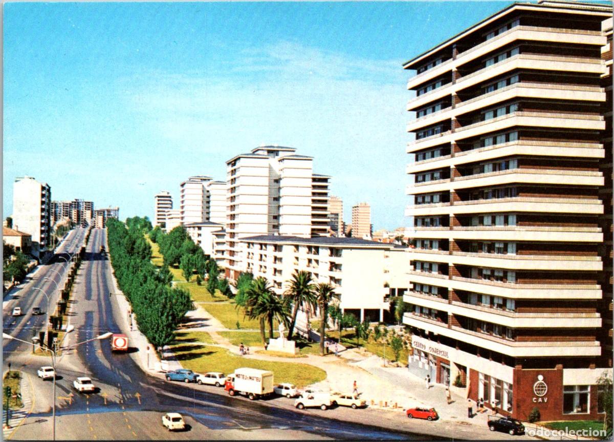 Postales: Vigo - Avda. de Samil y Pol&iacute;gono de Coya - Furg&oacute;n Mateu Mateu - Caja de Ahorros Municipal de Vigo