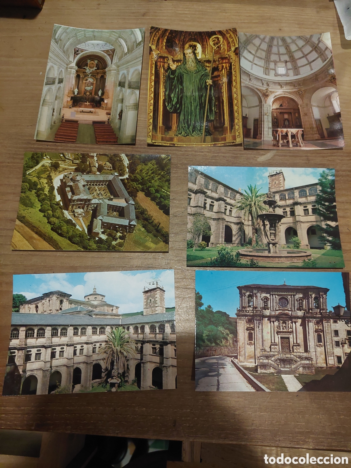 Postales: MONASTERIO SAMIS LUGO