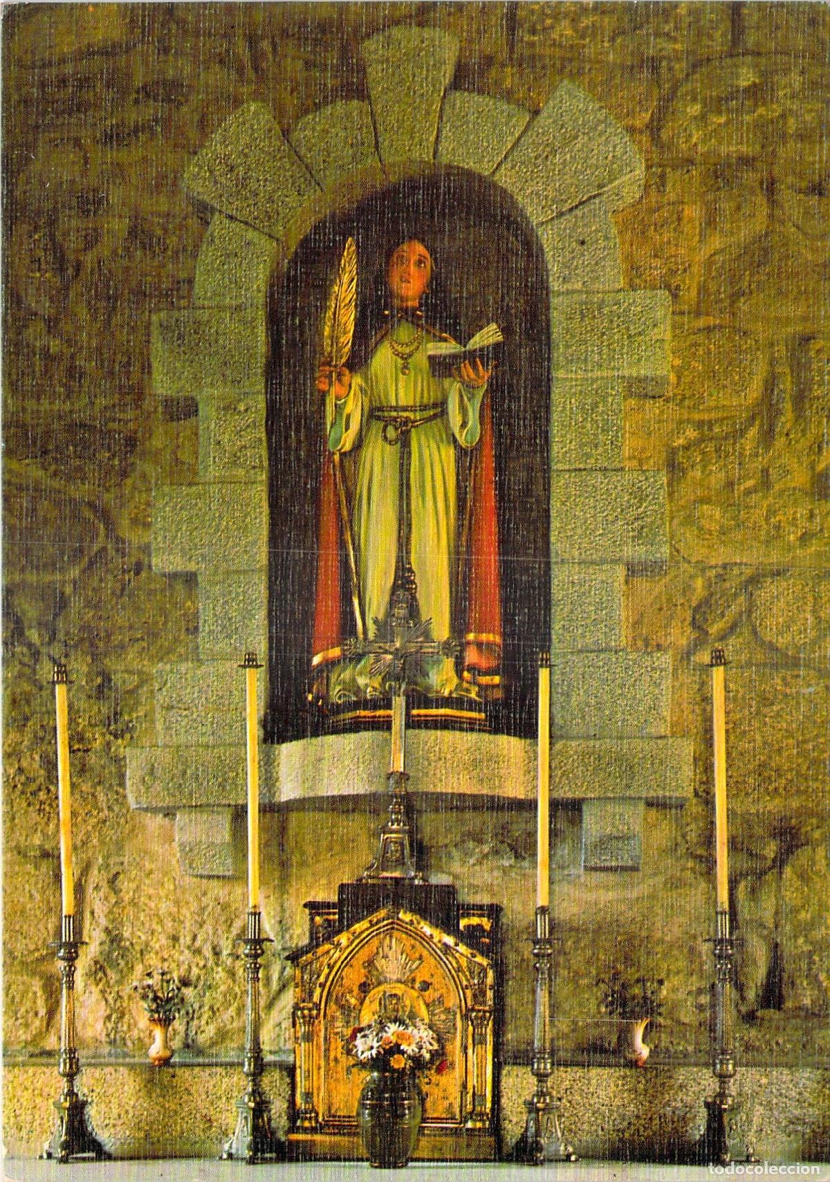 Postales: Postal Imagen de Santa Tecla en La Guardia, Galicia