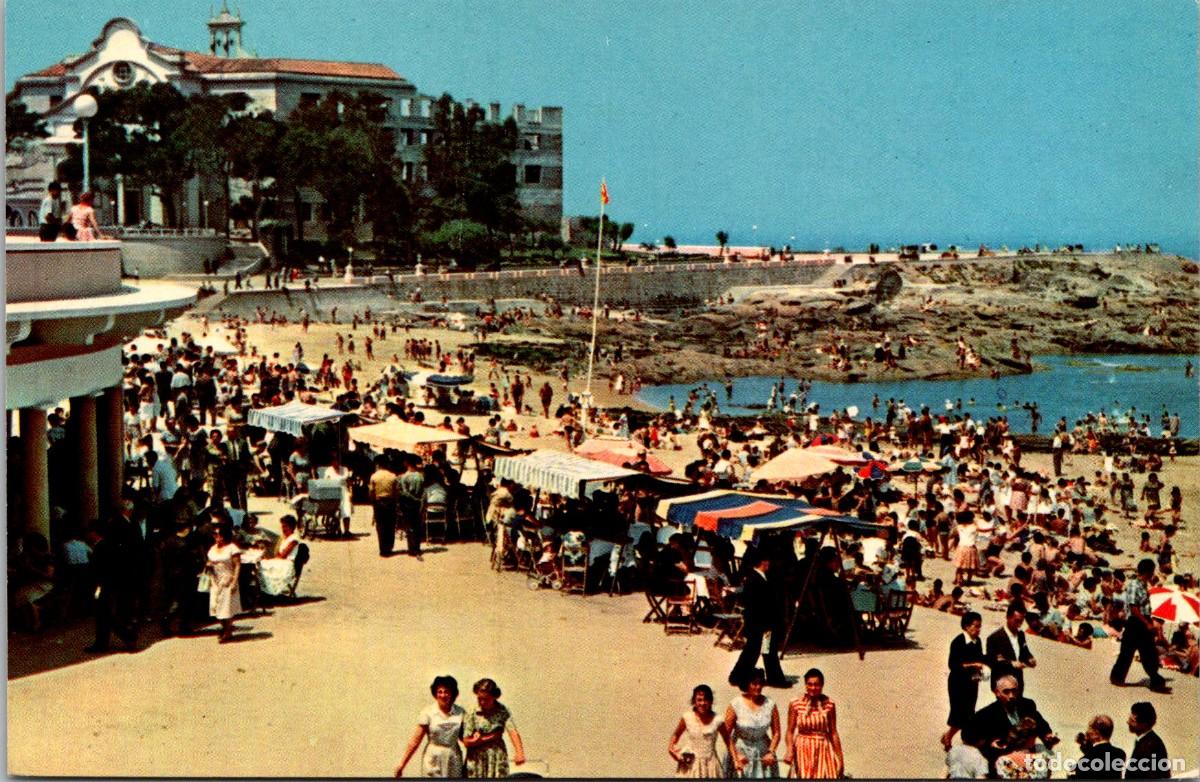 Postales: La Coru&ntilde;a - Playa de Riazor - Arribas 2002 - 147x96mm - Terraza de Bar en la Playa