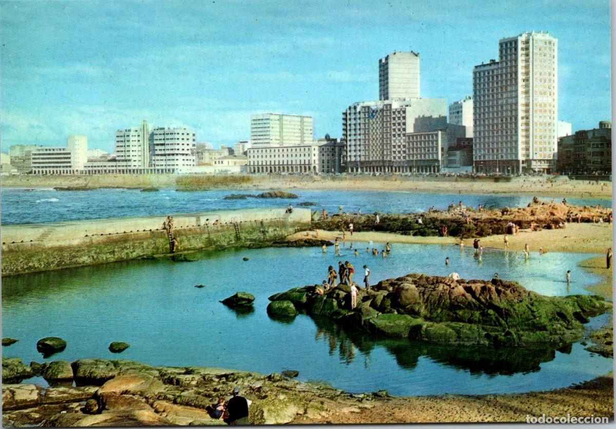 Postales: La Coru&ntilde;a - Playa de Riazor - Alarde 14 - 147x102mm