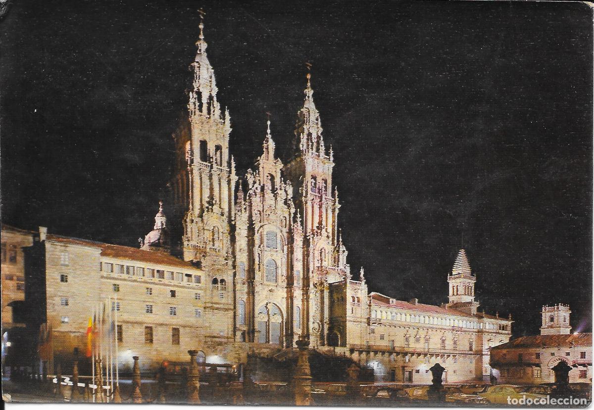 Postales: [POSTAL] Fachada del Obradoiro. Catedral. Santiago de Compostela (La Coru&ntilde;a) (sin circular)
