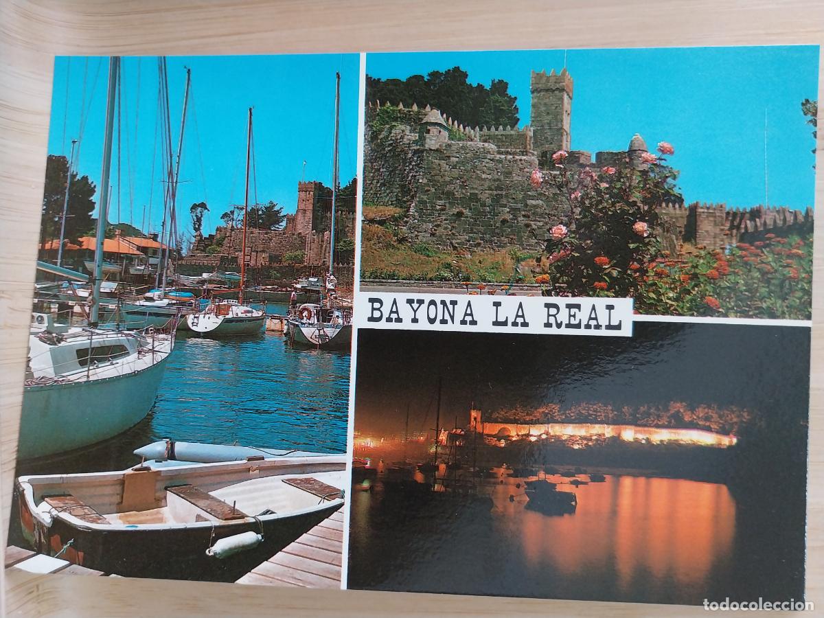 Postales: BAYONA LA REAL PONTEVEDRA ED FAMA 3014 SC ORIGINAL VISTAS