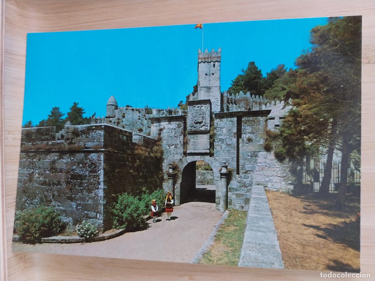Postales: BAYONA LA REAL PONTEVEDRA ED FAMA 3461 SC ORIGINAL ANIMADA REGIONAL