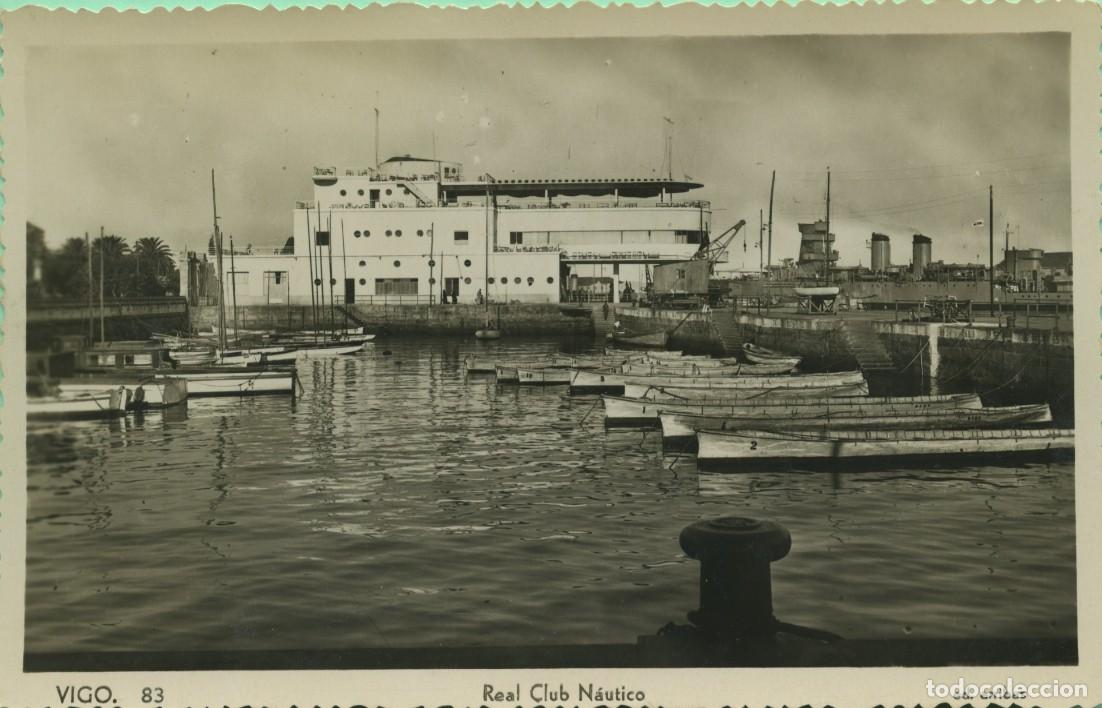 Postales: N&ordm; 83-VIGO. Pontevedra. Real Club N&aacute;utico. Sin circular.