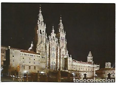 Postales: CATEDRAL. FACHADA DEL OBRADOIRO.- SANTIAGO DE COMPOSTELA