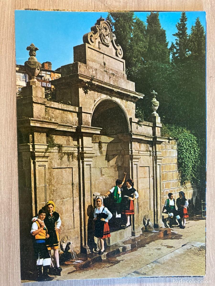 Postales: POSTAL, ORENSE, 2037, ORENSE, FUENTES TERMALES DE LAS BURGAS