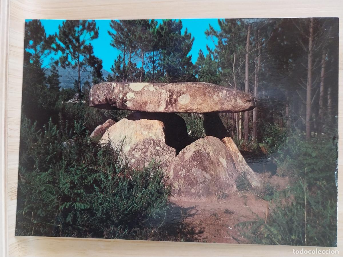 Postales: AXEITOS DOLMEN RIVEIRA CORU&Ntilde;A ED FAMA 4249 SC ORIGINAL A&Ntilde;O 1982