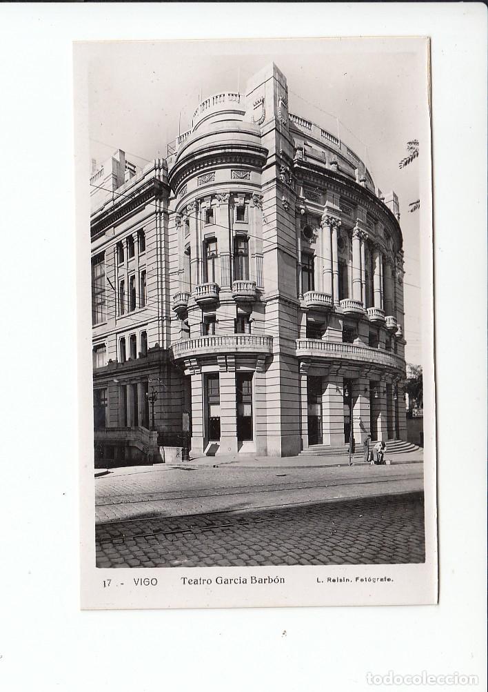Postales: VIGO (PONTEVEDRA).- TEATRO GARCIA BARB&Oacute;N