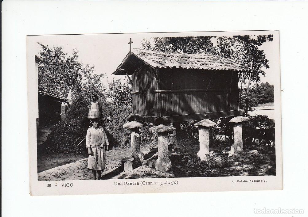 Postales: VIGO (PONTEVEDRA).- UNA PANERA (GRANERO GALLEGO)