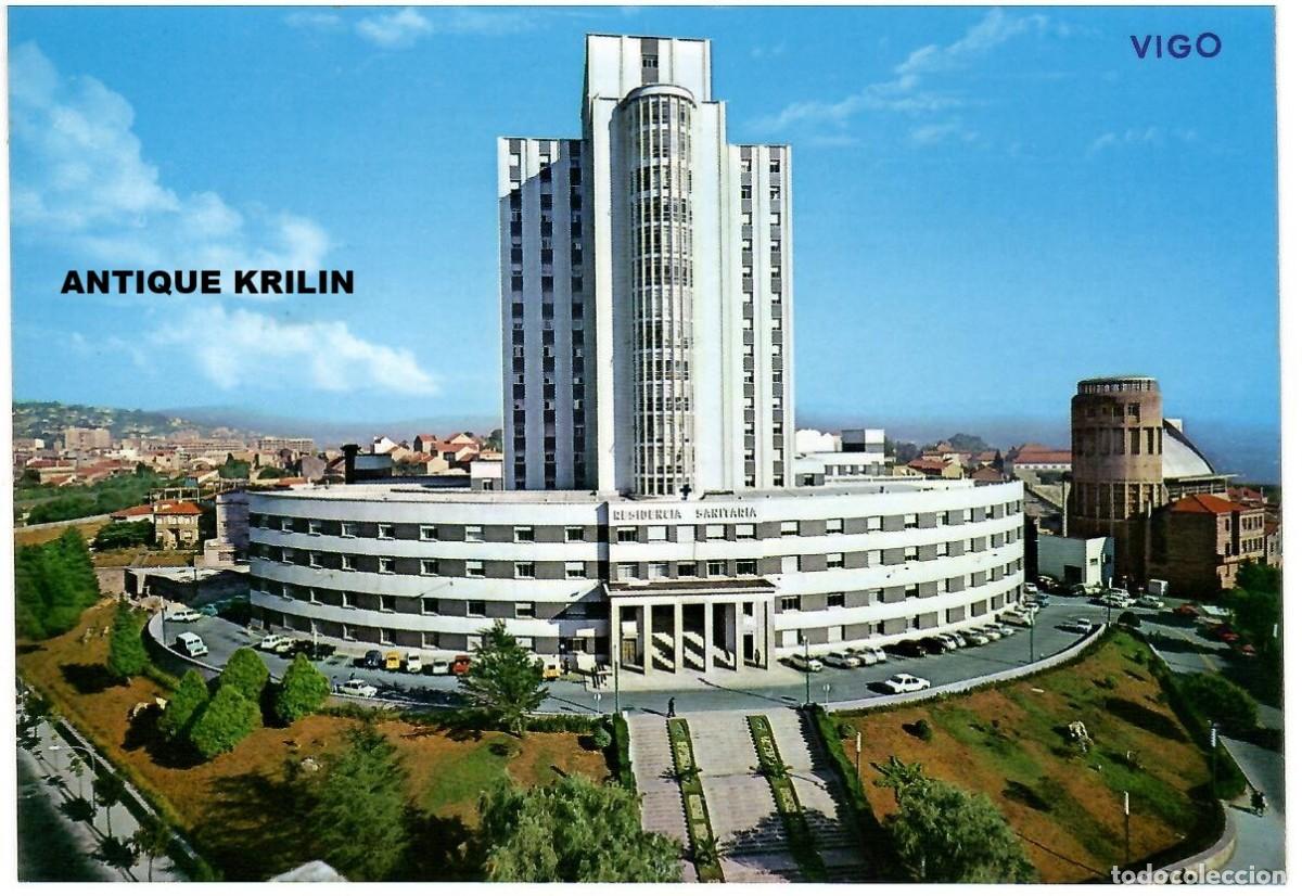 Postales: VIGO N&ordm; 212 RESIDENCIA SANITARIA / EDICIONES ARRIBAS / FRANQUEADA