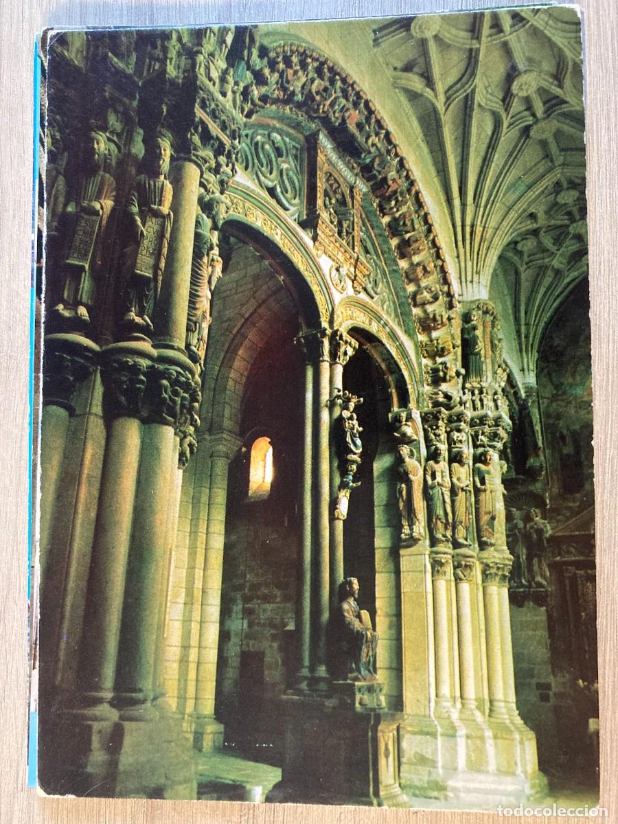 Postales: POSTAL, ORENSE, 740, CATEDRAL, PORTICO DE LA GLORIA, ROMANICO, EDIICIONES PARIS, ZARAGOZA