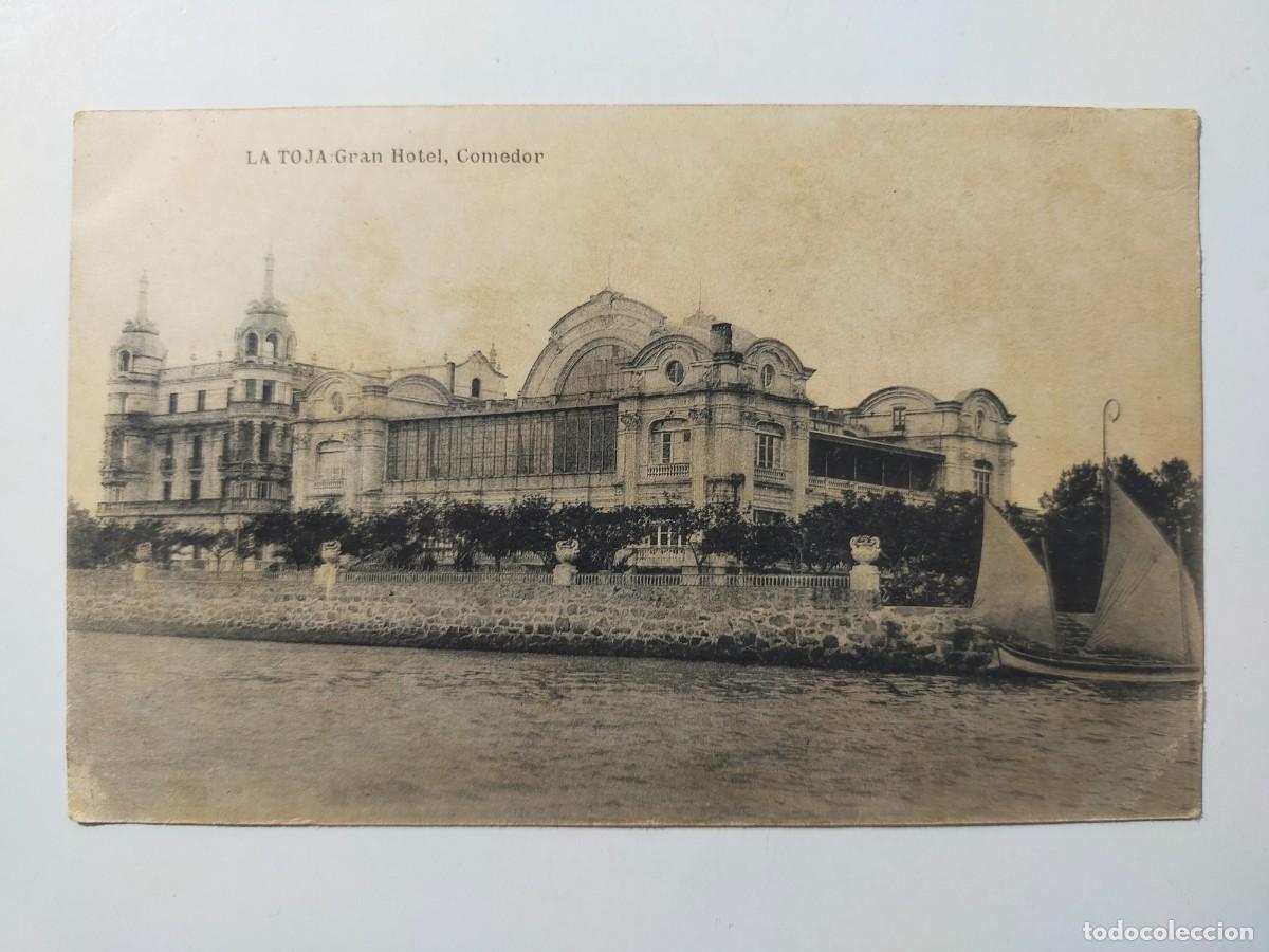 Postales: Tarjeta Postal: Gran Hotel, Comedor LA TOJA (Pontevedra). Edit Hauser y Menet - Sin Circular