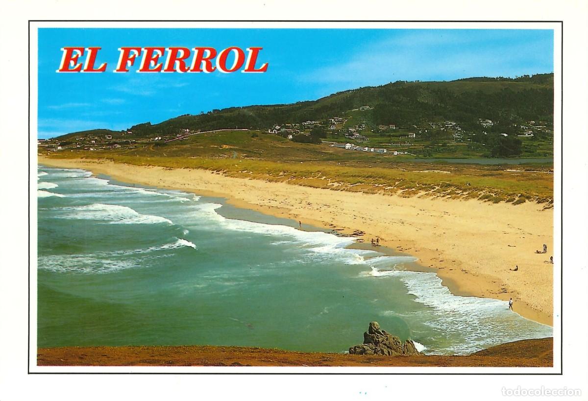 Postales: POSTALES - ESPA&Ntilde;A - A CORU&Ntilde;A - EL FERROL DEL CAUDILLO - 87 - PLAYA DO&Ntilde;INOS