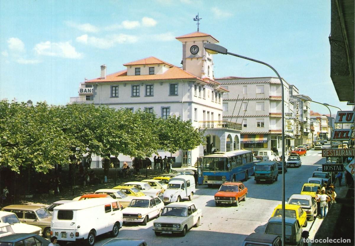 Postales: POSTALES - ESPA&Ntilde;A - A CORU&Ntilde;A - ORDENES - 3 - AYUNTAMIENTO Y AVENIDA DE LA CORU&Ntilde;A