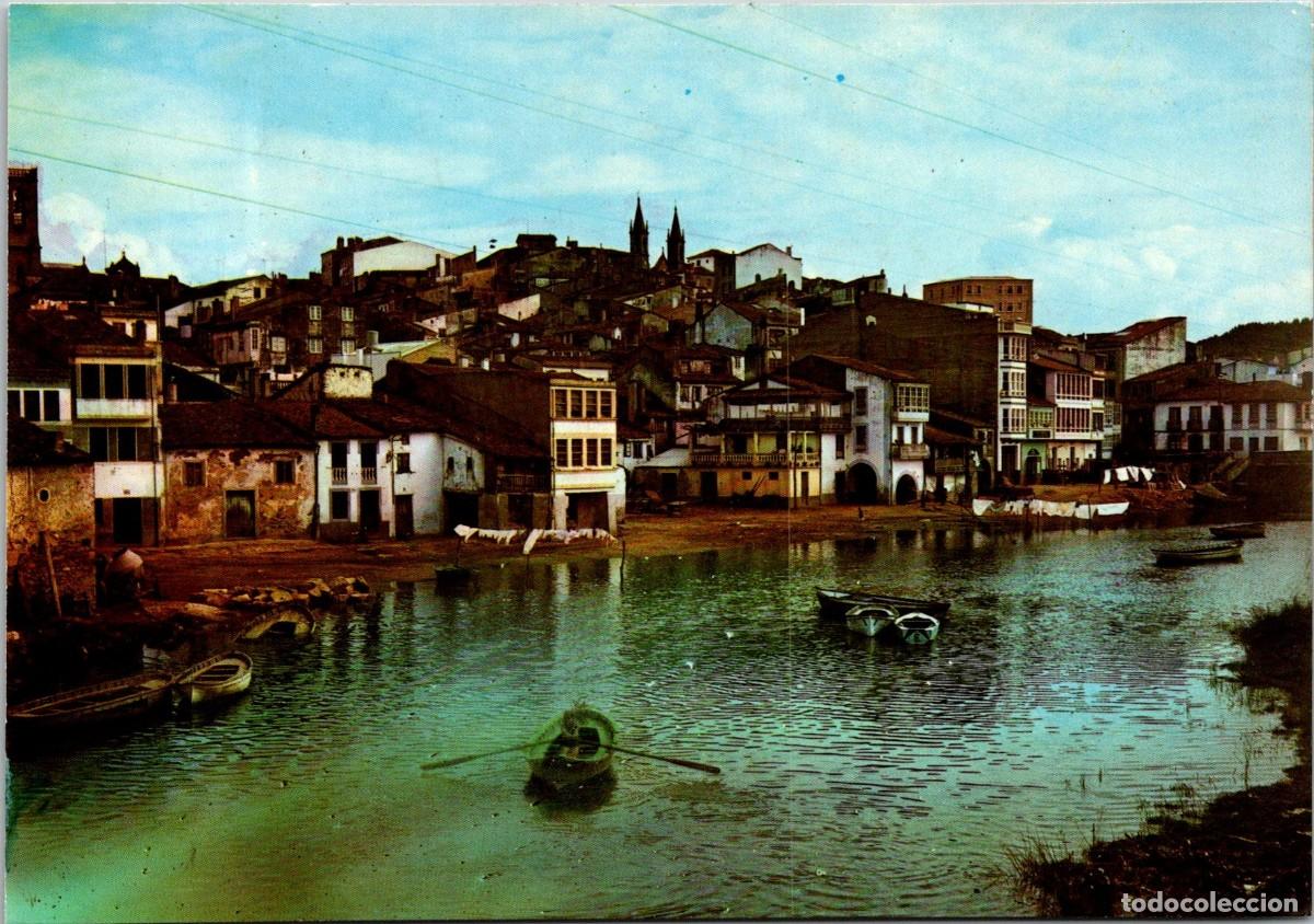 Postales: Betanzos - Vista parcial - Arribas 2013 - 150x104mm - Casa en Restauraci&oacute;n - Hormigonera