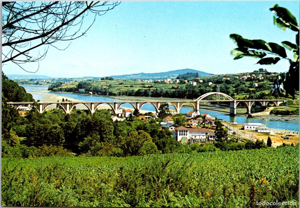 Postales: Puente del Pedrido - Fama 3074 - 147x102mm - R&iacute;a de Betanzos - Bergondo - Paderne
