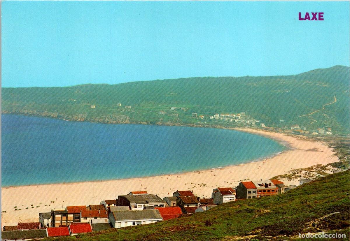 Postales: Laxe (La Coru&ntilde;a) - Vista panor&aacute;mica - Playa - Fama 4927 -Estanco Matilde Fraguela- 150x102mm-In&eacute;dita