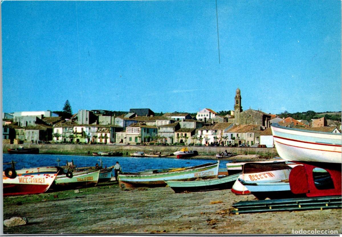 Postales: Rianxo - Vista parcial de la Villa - La Regi&oacute;n 3 - 148x101mm