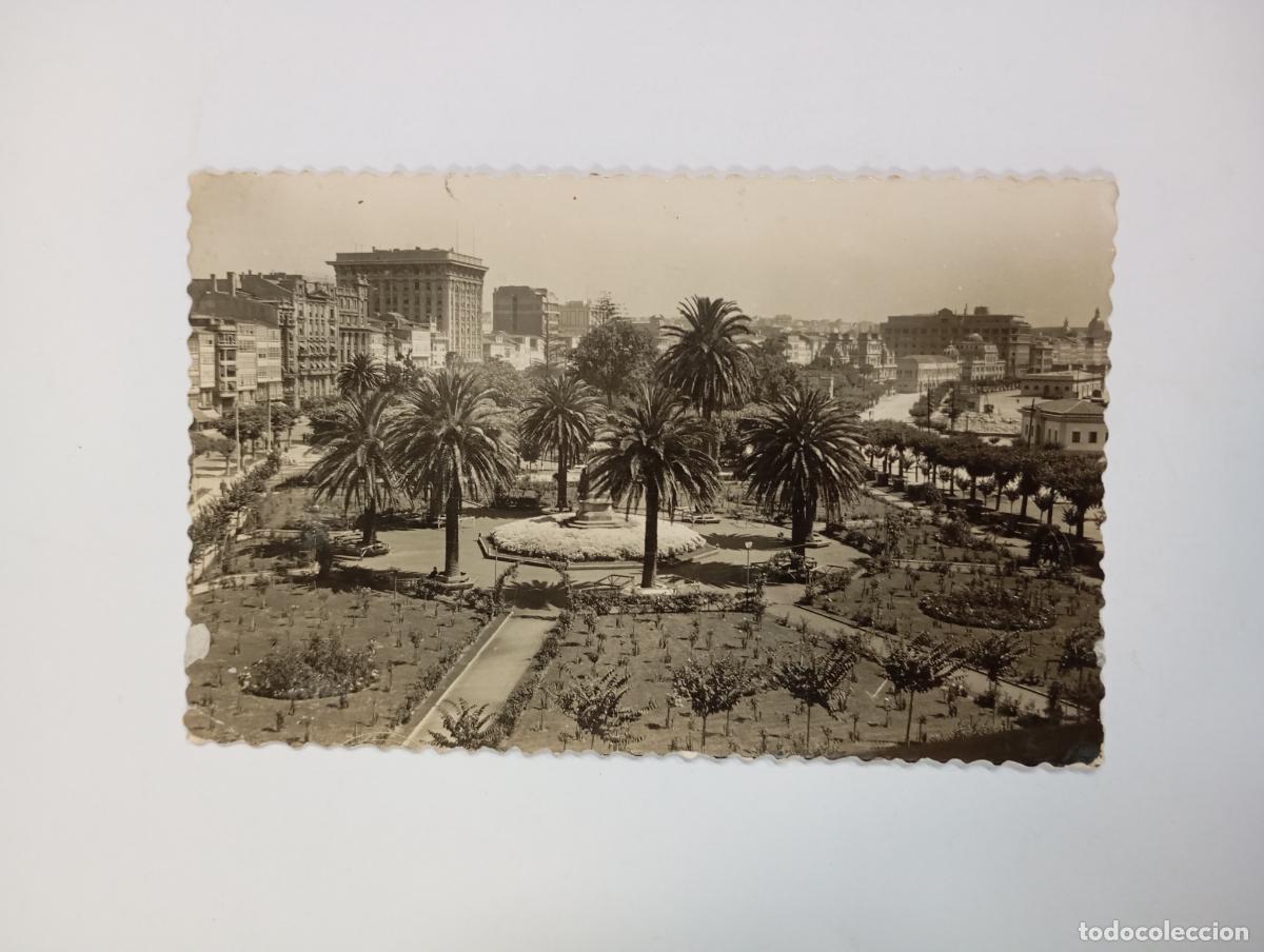 Postales: POSTAL DE LA CORU&Ntilde;A. JARDINES DE LA ROSALEDA. TDKP27Z3