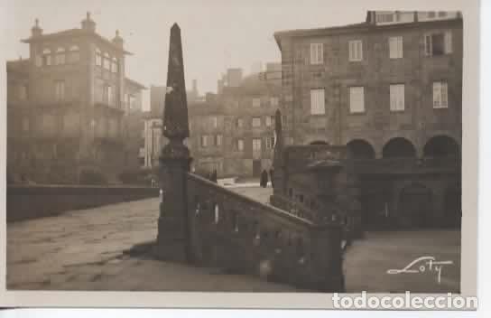 Postales: CORU&Ntilde;A SANTIAGO DE COMPOSTELA SIN ESCRIBIR