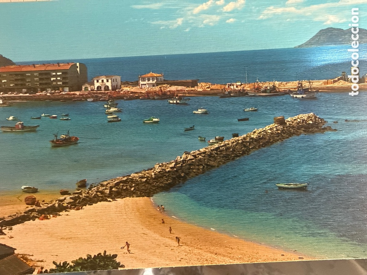 Postales: Puerto de Porto Son Coru&ntilde;a
