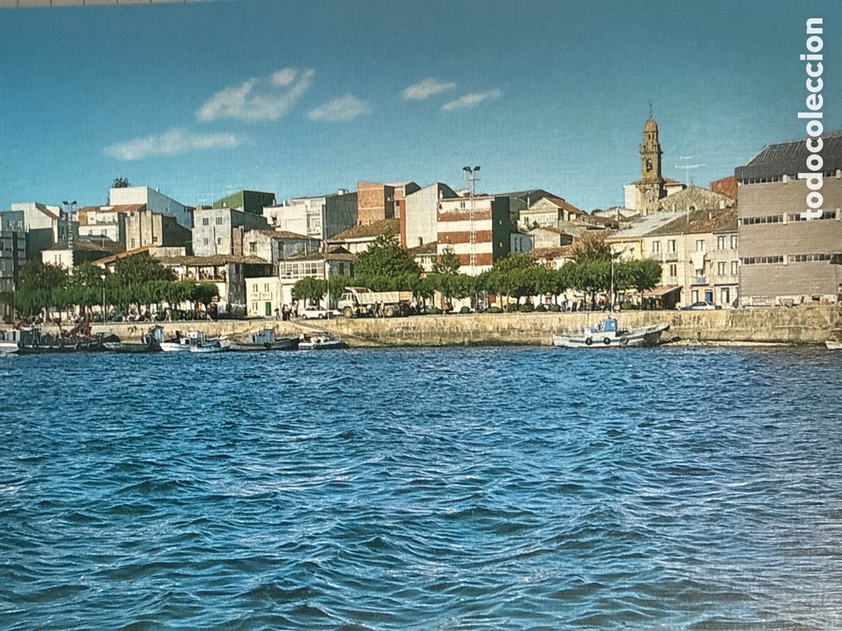 Postales: Puerto de Rianxo Coru&ntilde;a