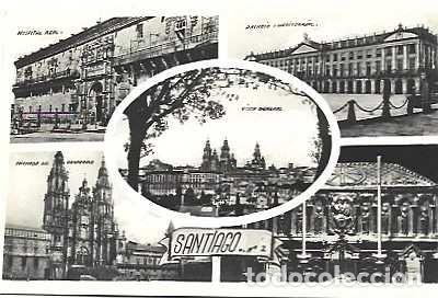 Postales: Espana ++ & Postal, Santiago de Compostela, Multi, Ed. Hellotipi & Artistica Madrid (2594)
