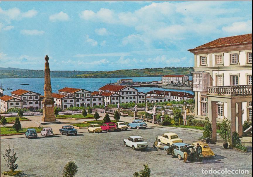 Postales: EL FERROL DEL CAUDILLO, JARDINES DE SAN FRANCISCO &ndash; GARCIA GARRABELLA N&ordm;4 &ndash; S/C