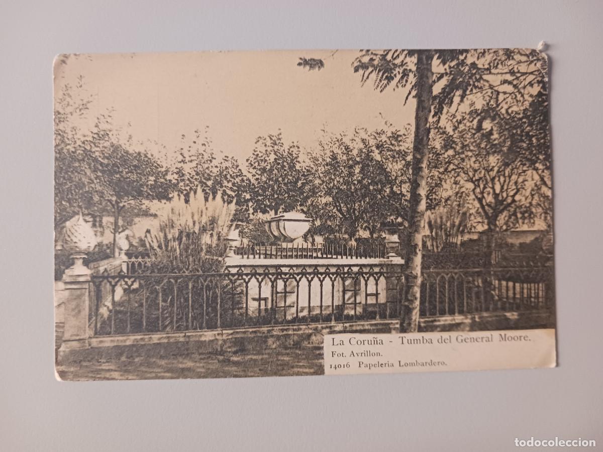 Postales: POSTAL LA CORU&Ntilde;A REVERSO SIN DIVIDIR