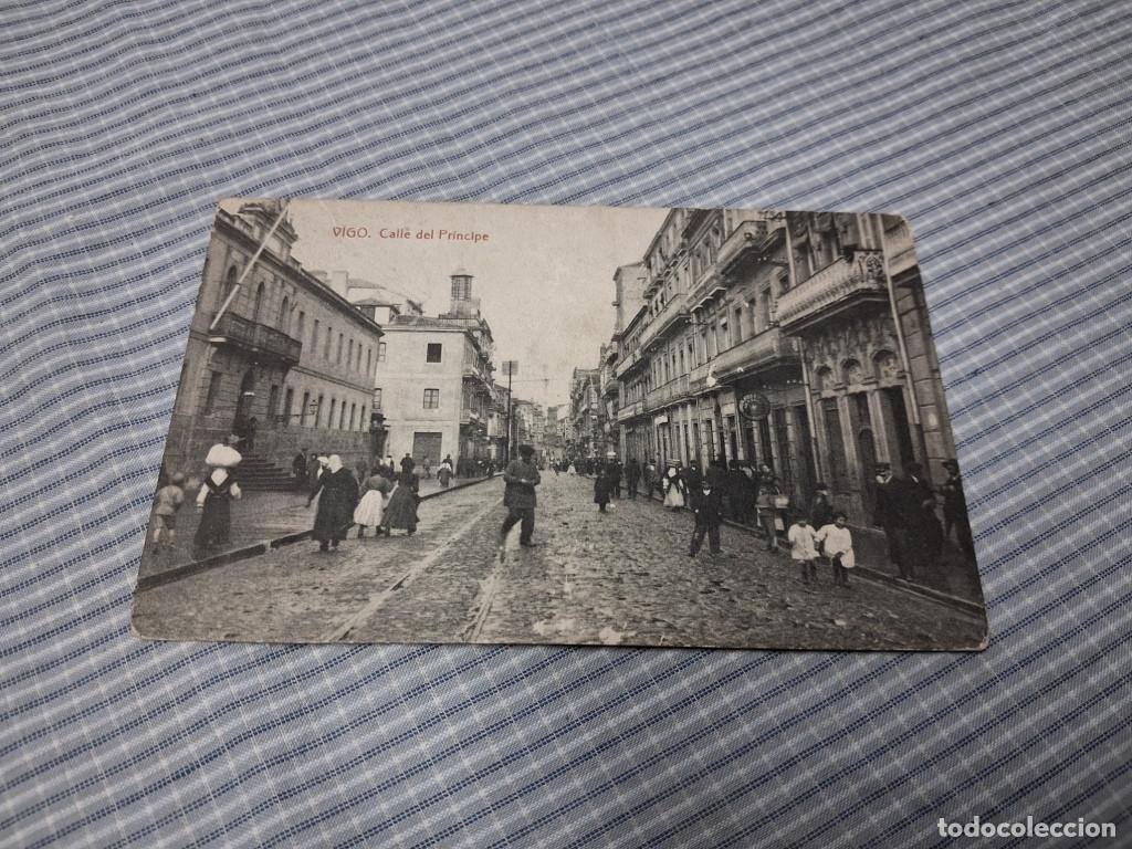 Postales: Postal antigua Galicia. Vigo. Calle del Pr&iacute;ncipe. Circulada