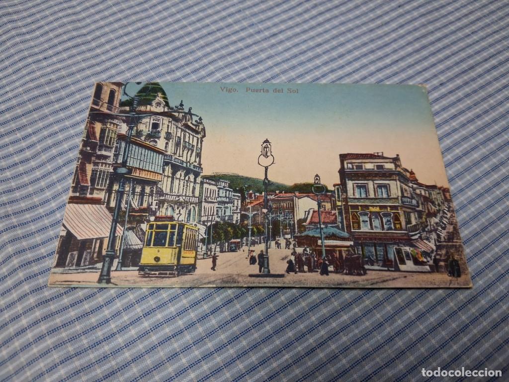 Postales: Postal antigua Galicia. Vigo. Puerta del Sol