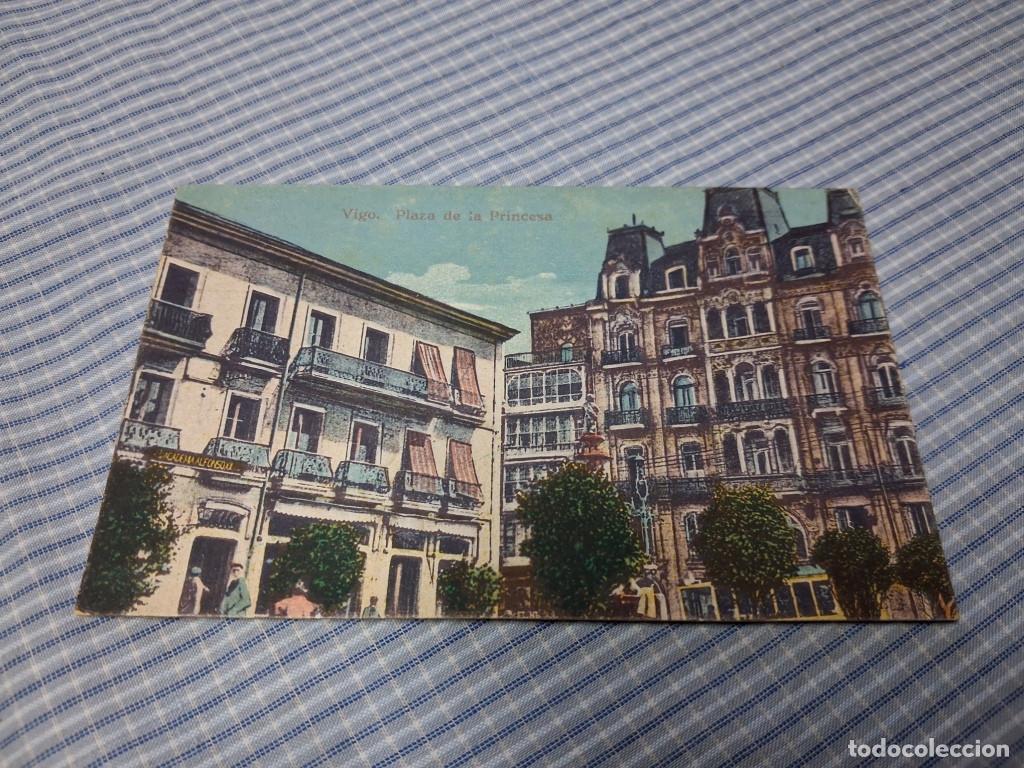 Postales: Postal antigua Galicia. Vigo. Plaza de la Princesa