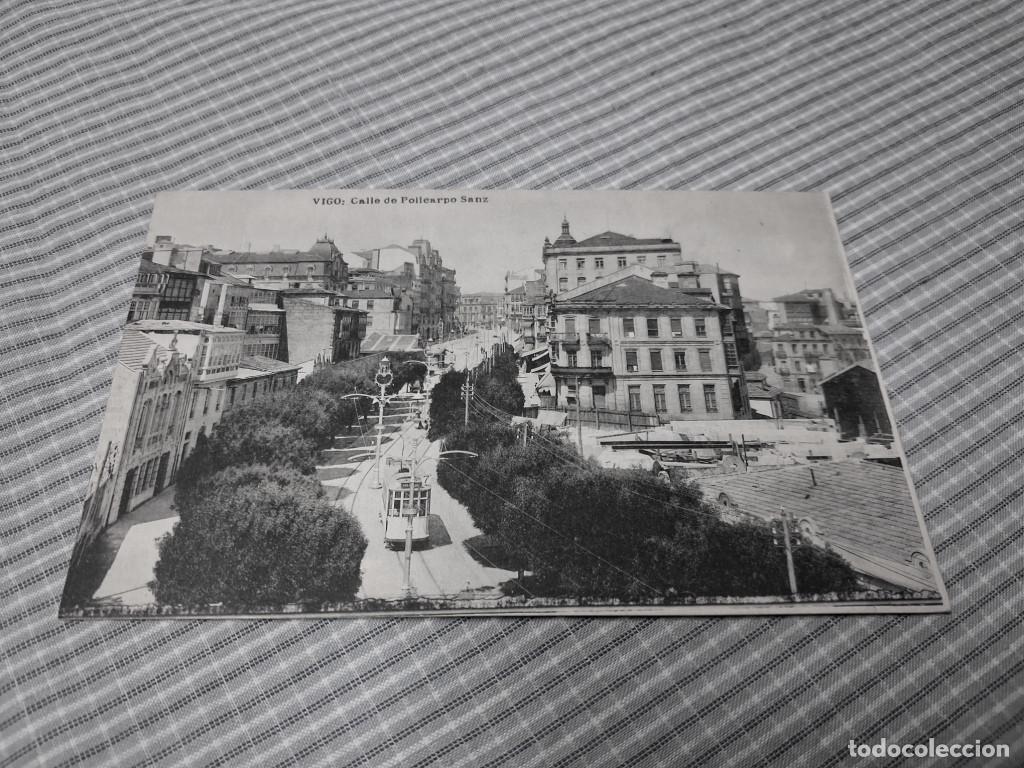 Postales: Postal antigua Galicia. Vigo. Calle de Policarpo Sanz