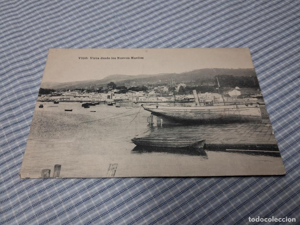 Postales: Postal antigua Galicia. Vigo. Vista desde los Nuevos Muelles