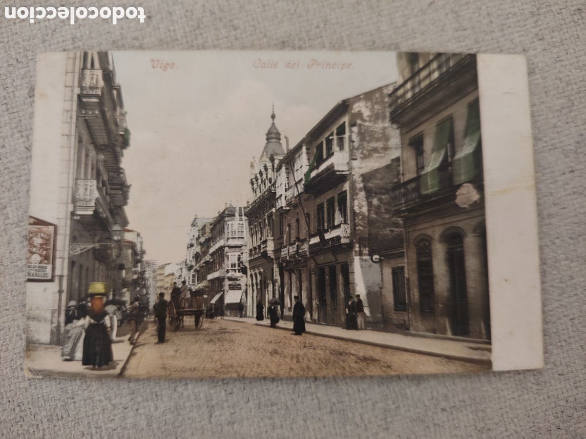 Postales: Postal Calle Pr&iacute;ncipe. Vigo. 1905. Galicia