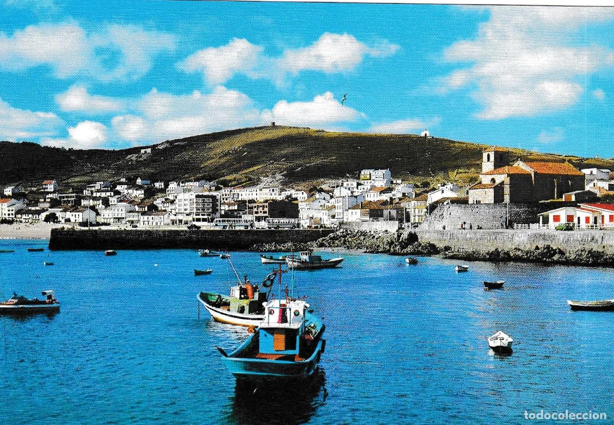 Postales: Lage (La Coru&ntilde;a) - Puerto y Vista parcial - Arribas 2 - 147x102mm - Matasellos A.G. Postal - LAGE