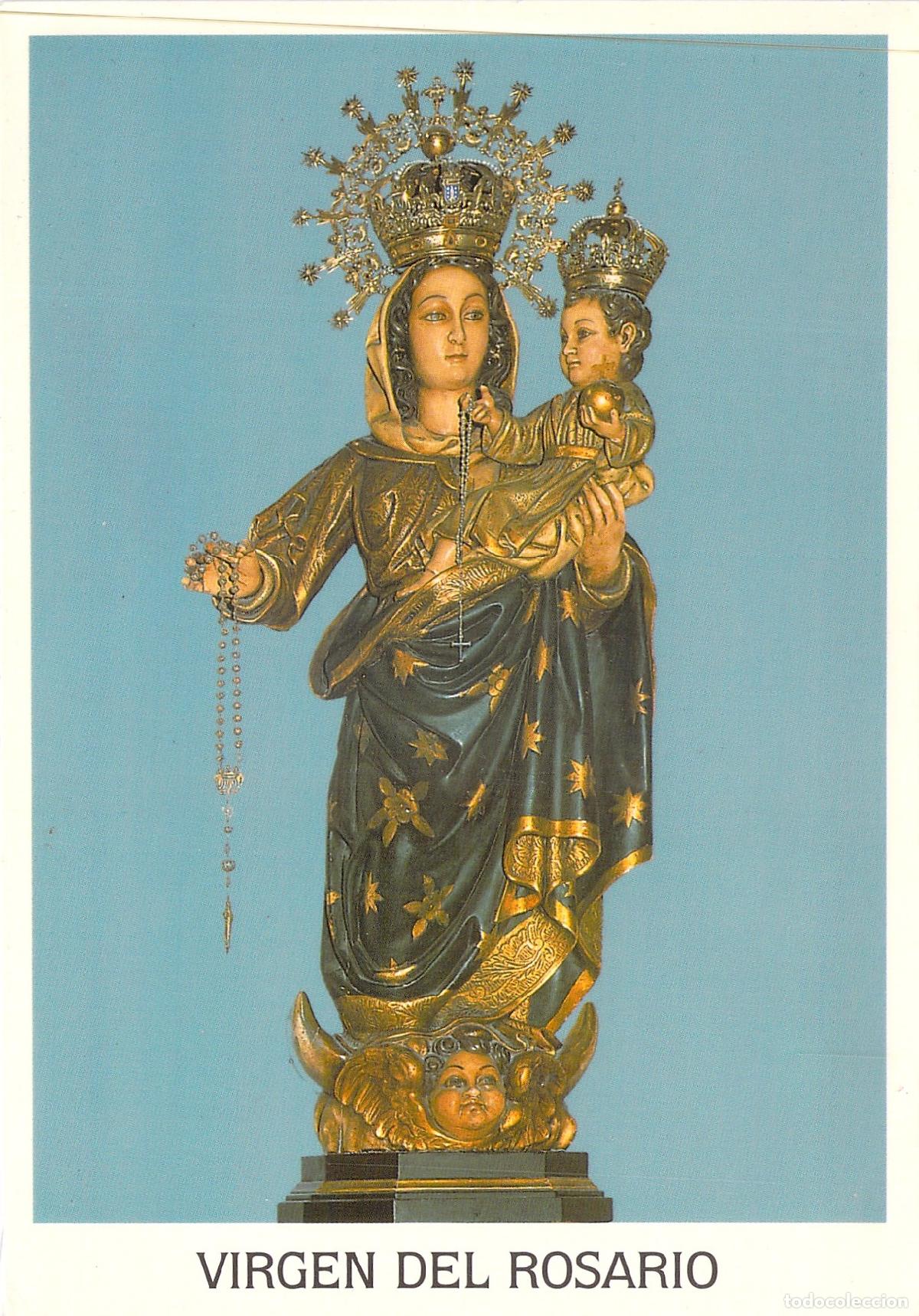 Postales: Postal Virgen del Rosario Patrona de A Coru&ntilde;a Galicia