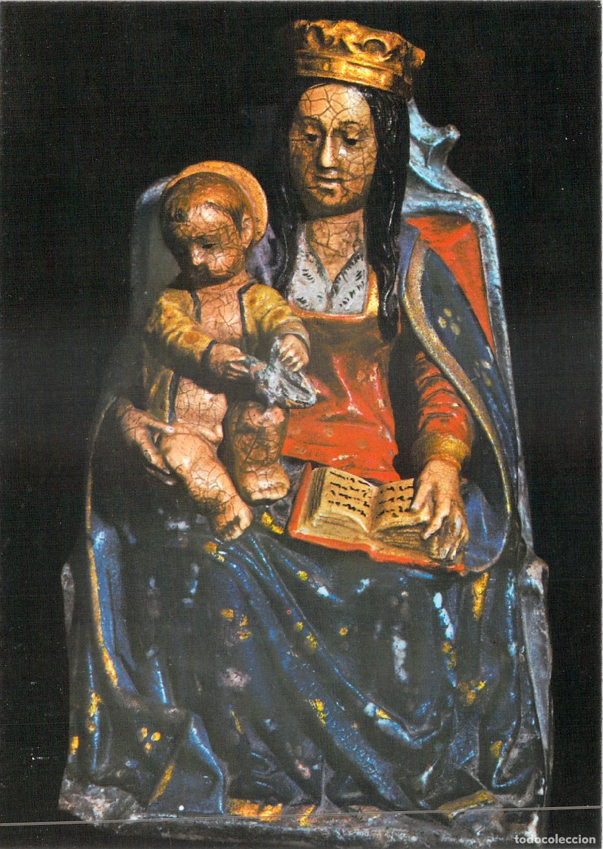 Postales: Postal Virgen de Santa Marina de la Rivera, Museo Diocesano de Tui