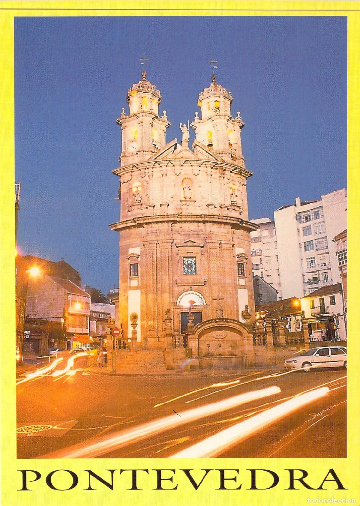 Postales: Postal de la Capilla de la Peregrina en Pontevedra