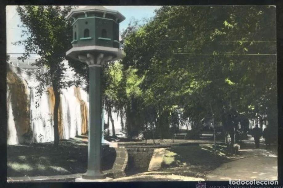 Postkarten: Ferrol *Parque Municipal* Ed. Paris n&ordm; 18. Circulada 1970 matasellos ambulante *Bilbao-Bermeo n&ordm; 2*