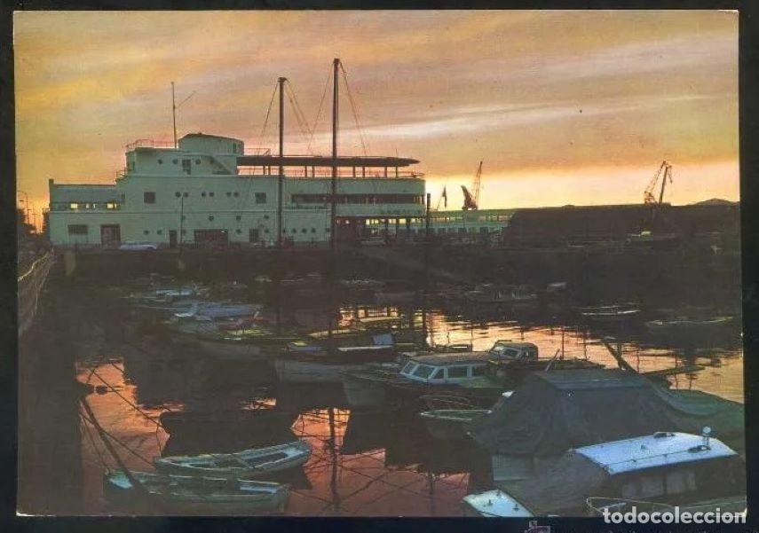 Cartes Postales: Vigo. *Real Club N&aacute;utico. Atardecer* Ed. Arribas n&ordm; 2087. Nueva.