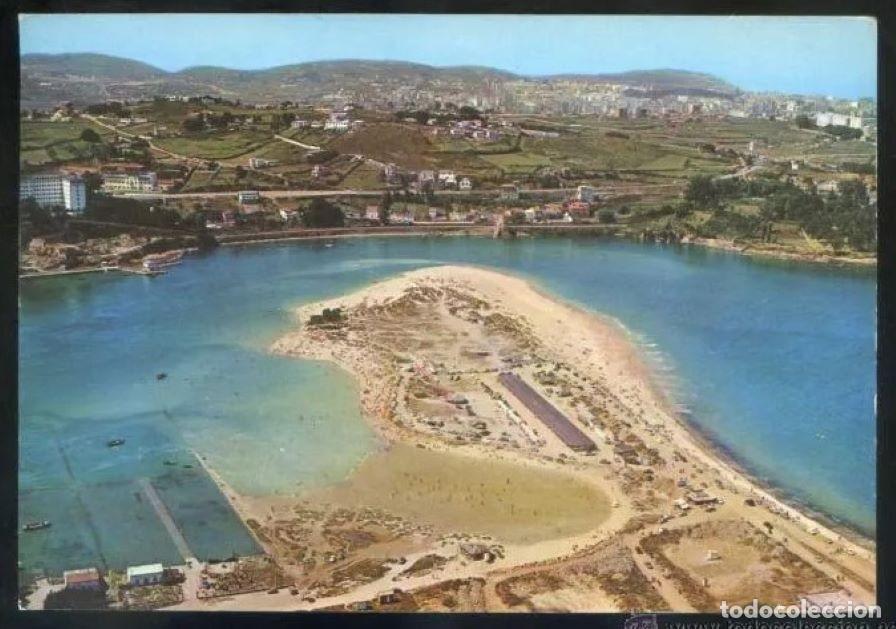 Cartoline: A Coru&ntilde;a. *Playa de Santa Cristina...* Ed. Alarde n&ordm; 468. Circulada.
