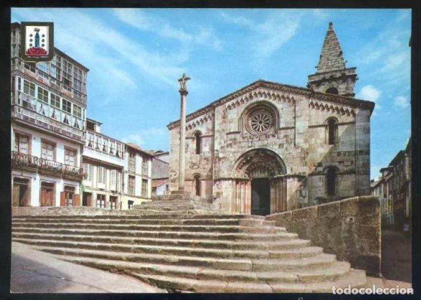 Postkarten: A Coru&ntilde;a *Colegiata...* Ed. Fisa n&ordm; 16. Nueva.